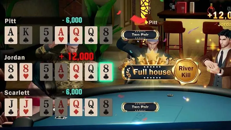 Tố bài thông minh có thể đe dọa tâm lý đối thủ