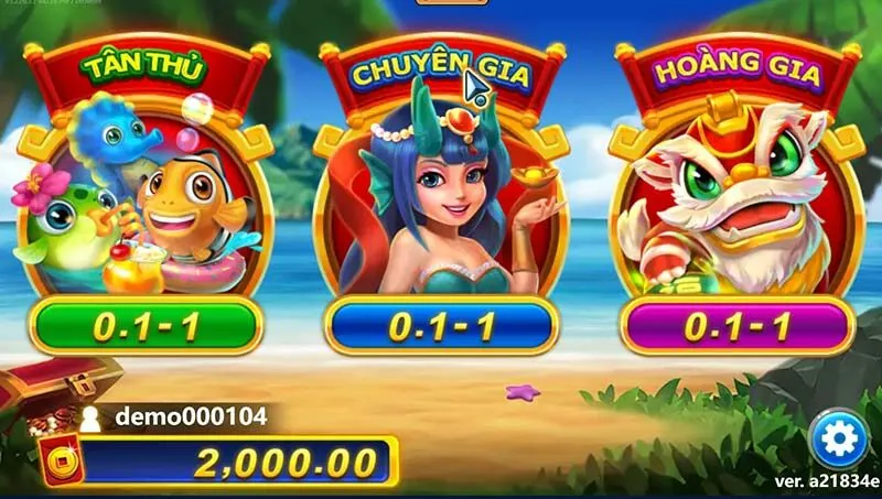 Giao diện Bắn Cá Phát Tài