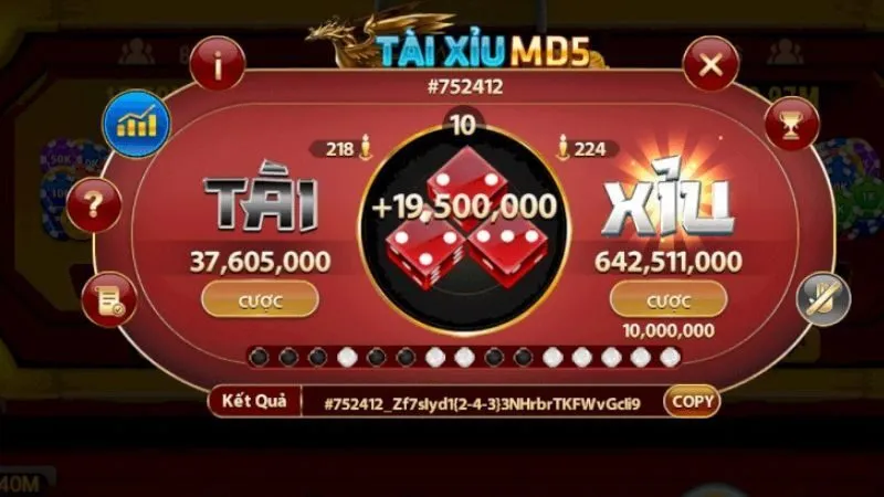 Tài Xỉu MD5 Sonclub – Trải nghiệm công bằng, tốc độ và minh bạch tuyệt đối